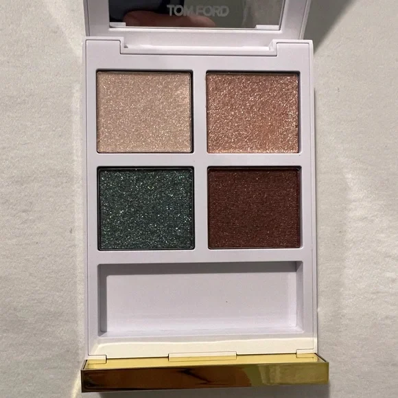 🌟NIB🌟TOM FORD ✨Emerald Dusk✨ SOLEIL SUMMER EYE COLOR QUAD - Picture 6 of 7